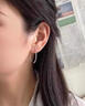 戚小米s999純銀簡(jiǎn)約線(xiàn)條耳環(huán)女小眾高級百搭耳釘養耳洞耳鉤2026新款耳飾 簡(jiǎn)約線(xiàn)條耳環(huán)【通體999足銀】 曬單實(shí)拍圖