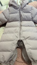 童泰（TONGTAI）嬰兒羽絨連體衣冬季寶寶哈衣羽絨服男童女童連帽抱衣紫色80cm 曬單實(shí)拍圖