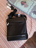 新秀麗（Samsonite）斜挎包精品男士單肩包超纖挎包時(shí)尚男包休閑實(shí)用TN5*09004黑色 曬單實(shí)拍圖