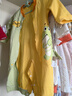 多嘻?？ㄐ律鷭雰哼B體衣春秋季滿(mǎn)月寶寶衣服卡通爬服 長(cháng)頸鹿鱷魚(yú) 73cm 曬單實(shí)拍圖