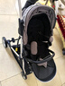 酷貝樂(lè )（coballe）嬰兒車(chē)0-3歲用折疊可坐可躺減震遛娃神器輕便溜娃新生兒寶寶推車(chē) 星空灰(輕巧便攜+全罩遮陽(yáng)) 曬單實(shí)拍圖
