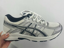 亞瑟士ASICS女鞋舒適透氣跑步鞋緩震回彈跑鞋運動(dòng)鞋 GEL-CONTEND 4 白色/銀色 37 曬單實(shí)拍圖