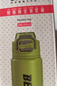 316底不銹鋼雙飲吸管保溫杯便攜學(xué)生水杯大容量運動(dòng)男女彈跳蓋 綠色600ml 曬單實(shí)拍圖