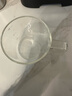 富光高硼硅玻璃杯花茶杯子單層果汁杯牛奶杯帶把帶刻度水杯男女700ml 曬單實(shí)拍圖
