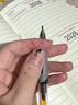 【京東物流】按動(dòng)中性筆1008黑筆速干碳素黑色學(xué)生會(huì )議簽字筆辦公用品經(jīng)典商務(wù)高顏值學(xué)生考試筆 3支筆+6支筆芯 曬單實(shí)拍圖