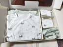 英氏（YEEHOO）嬰兒衣服新生兒衣服滿(mǎn)月見(jiàn)面禮百天禮盒禮物高檔3-6個(gè)月 曬單實(shí)拍圖