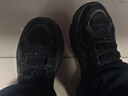 駱駝（CAMEL）男鞋厚底增高緩震老爹休閑運動(dòng)鞋子 K15CX4L4018 黑/城堡灰 41 曬單實(shí)拍圖