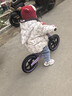 喜爾唯兒童平衡車(chē)1-3-6-12歲兩輪無(wú)腳踏滑步車(chē)小孩自行車(chē)2-5歲寶寶滑行 紫色12寸-送騎行禮包-推薦85-109CM 充氣輪+擋泥板 曬單實(shí)拍圖
