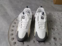 普步仕品牌老爹鞋男2026年春秋新款防滑旅游運動(dòng)鞋男時(shí)尚百搭休閑鞋子男 白灰[皮面] 40 曬單實(shí)拍圖