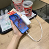 安柏?！竞迷u100%·頂配五合一】充電寶自帶插頭3C認證可上飛機45W快充自帶線(xiàn)小巧便攜三合一移動(dòng)電源 頂配版【45w快充】AC插頭+自帶線(xiàn)丨3C認證丨白 曬單實(shí)拍圖