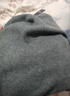 恒源祥加厚重磅100%羊毛衫男士半高領(lǐng)毛衣秋冬保暖抗寒純色百搭針織上衣 曬單實(shí)拍圖