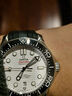 歐米茄瑞士歐米茄海馬300米潛水表至臻天文臺認證機械男表42mm 210.32.42.20.04.001白盤(pán) 黑膠 曬單實(shí)拍圖