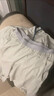 蕉內棉棉301H睡衣男士春夏翻領(lǐng)純棉短袖短褲家居服套裝情侶款居家服 曬單實(shí)拍圖