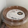 展藝圓形空氣炸鍋紙托53只裝16cm 加厚加高食品級原木紙漿烘焙紙新年 曬單實(shí)拍圖