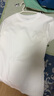 十如仕短袖男女款t恤涼感高端100支紗吸濕速干透氣柔軟春夏通勤休閑 T20 白色 XL 曬單實(shí)拍圖