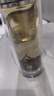 京東京造雙層加厚玻璃杯 無(wú)鉛高硼硅帶茶隔水杯304茶隔泡茶杯男士360mL 曬單實(shí)拍圖