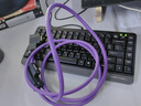 艾莫迅兼容西門(mén)子RS485通訊線(xiàn)Profibus DP總線(xiàn)電纜6XV1830-0EH10紫色2芯帶屏蔽雙芯線(xiàn)Modbus通訊電纜 【1件是1米】雙層屏蔽+2芯無(wú)氧銅 曬單實(shí)拍圖