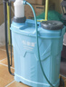 農用背負式手動(dòng)噴霧器手壓式高壓打藥機手搖小型噴霧機消毒 裝30斤噴霧器【塑料氣筒】藍色 曬單實(shí)拍圖