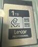 雷克沙（Lexar）512GB CFexpress Type B存儲卡 讀1750MB/s 富士佳能尼康適配 8K超清錄制 cfe卡（SILVER）  曬單實(shí)拍圖