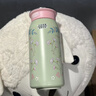 星巴克杯子春日花系列水杯清新浪漫陶瓷杯馬克杯不銹鋼杯玻璃杯吸管杯 355ml春日花不銹鋼保溫杯 曬單實(shí)拍圖