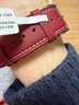 ROMISS適用iwatch11蘋(píng)果手表表帶apple watch s10表帶apple watch真皮s9女士iphone新款ultra2手表帶8se 波爾多紅（男女通用款） 44/45/46/Ul 曬單實(shí)拍圖