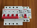 德力西電氣(DELIXI ) 漏電保護器 DZ47LE-125 3P D100 三相100A額定電流 380V大電流漏?？臻_(kāi) 曬單實(shí)拍圖