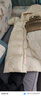 鴨鴨（YAYA）90鵝絨羽絨服女中長(cháng)款2024冬季新款時(shí)尚連帽休閑加厚極寒外套YZ 白色 M /160(鵝絨充246克) 曬單實(shí)拍圖