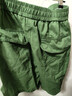 夏季外穿三分短褲男士純棉熱褲子休閑情侶超短四分褲學(xué)生沙灘褲潮 綠色 2XL 曬單實(shí)拍圖