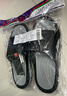 回力運動(dòng)拖鞋男士家居浴室防滑一字拖外穿沙灘涼鞋 HL3952 黑灰 42-43 曬單實(shí)拍圖