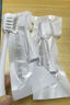 適配松下兒童電動(dòng)牙刷頭EW-DC2F/EW-DC25刷頭替換頭WEW0899軟毛 中毛 4支 小頭清潔型白色 曬單實(shí)拍圖
