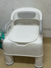 妙倍悠移動(dòng)馬桶老年人坐便器老人孕婦臥室內馬桶便攜坐便椅成人用便盆 曬單實(shí)拍圖