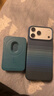 PITAKA適用磁吸手機蘋(píng)果iPhone17/16系列MagSafe手機芳綸纖維磁吸卡包銀行卡證件包可便攜輕薄雙卡卡夾 月升 曬單實(shí)拍圖