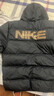 耐克男子防風(fēng)羽絨服夾克冬季保暖梭織連帽NIKE STORM-FIT HQ4183 010黑 L 曬單實(shí)拍圖