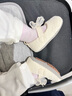 戴維貝拉（DAVE＆BELLA）女寶寶鞋子嬰兒步前鞋寶寶軟底童鞋新生兒公主鞋室內(nèi)鞋春秋 曬單實(shí)拍圖