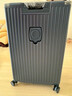 世界地理德國行李箱男女20英寸登機旅行箱鋁框拉桿箱萬(wàn)向輪密碼箱 深空灰 曬單實(shí)拍圖