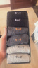 貓人男士襪子男100%純棉防臭吸汗10A級艾草抗菌秋冬休閑商務(wù)中筒襪6雙 曬單實(shí)拍圖