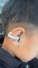 韶音（SHOKZ）OpenDots ONE動(dòng)鈦圈開(kāi)放式藍牙耳機耳夾式無(wú)線(xiàn)耳機藍牙跑步運動(dòng)耳機E310 星際白 曬單實(shí)拍圖