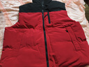 JEEP SPIRIT特大碼馬甲男冬季保暖加厚加肥加大胖子羽絨棉背心立領(lǐng)馬夾外套潮 紅色 8XL 270-300斤 曬單實(shí)拍圖