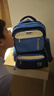 史努比（SNOOPY）書(shū)包小學(xué)生兒童護脊減負1-3-6年級大容量背包男孩雙肩包 藍色大號 曬單實(shí)拍圖