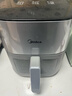 美的（Midea）炎烤免翻面家用空氣炸鍋蒸烤一體可視窗口上下雙熱源6.5L大容量金屬內腔微蒸汽嫩烤 MF-KZC6516 曬單實(shí)拍圖