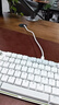 CHERRY櫻桃KC500 TKL MX-LP 矮軸鍵盤(pán)辦公商務(wù)家用MAC機械鍵盤(pán)極簡(jiǎn)輕薄輕音炫目邊框高顏值 白色象牙矮軸 曬單實(shí)拍圖