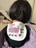 莫爾兔 【五條裝】隔汗巾純棉幼兒園吸汗巾a類(lèi)小號嬰幼兒寶寶墊背小月齡 曬單實(shí)拍圖