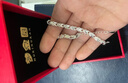 夢(mèng)金園新年禮物銀手鏈足銀999魚(yú)仔車(chē)花手鏈可愛(ài)小清新女款禮物 曬單實(shí)拍圖