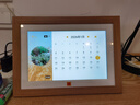 KODAK柯達 1018W 數碼相框10.1英寸高清電子相冊擺臺結婚禮物照片視頻自動(dòng)循環(huán)播放器 木色 曬單實(shí)拍圖