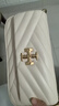 Tory Burch 湯麗柏琦【線(xiàn)上專(zhuān)享】KIRA 小號絎縫翻蓋肩背包女包TB 90456 奶油白 122 OS 曬單實(shí)拍圖