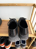 達芙妮達芙妮厚底樂(lè )福鞋女英倫風(fēng)黑色小皮鞋松糕底單鞋子女 黑色 38 曬單實(shí)拍圖