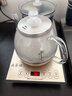 益茶福全自動(dòng)上水電熱水壺底部上水嵌入式茶臺功夫茶燒水壺飲水燒水一體機抽水玻璃煮茶壺保溫泡茶壺 SQ-008金色玻璃套裝 1L 曬單實(shí)拍圖