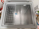 美菱（MeiLing）冰柜商用家用冷柜臥式大容量全冷凍柜展示柜 0.63米丨141升丨-35℃旋鈕溫控丨一級能效 化凍包賠丨銅管制冷丨180天只換不修 曬單實(shí)拍圖