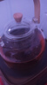 茶沿煮茶壺單壺玻璃燒水壺耐高溫提梁壺明火泡茶水分離圍爐養生花茶具 曬單實(shí)拍圖
