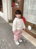班喜迪女童外套春裝2026新款兒童洋氣衛衣開(kāi)衫寶寶公主衣服春季嬰兒童裝 粉色 90 曬單實(shí)拍圖